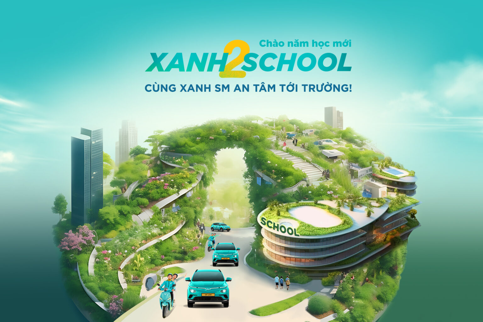 Xanh2School chào năm học mới