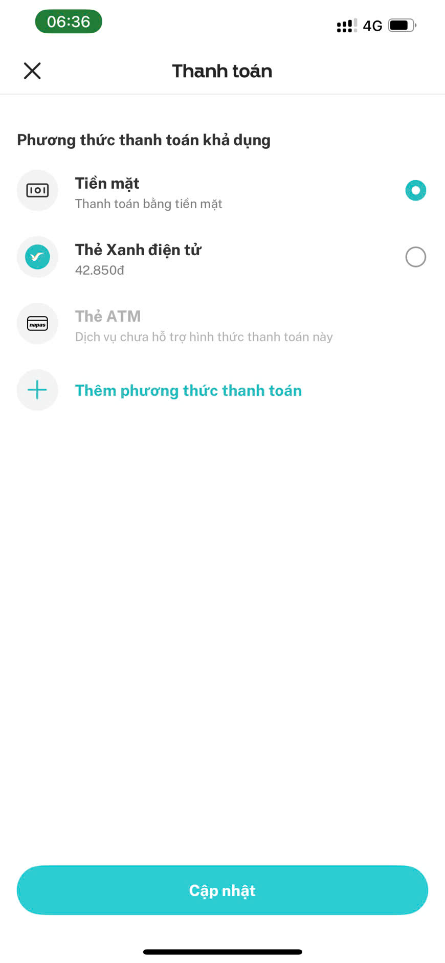Hướng dẫn đặt xe Taxi Xanh trên app